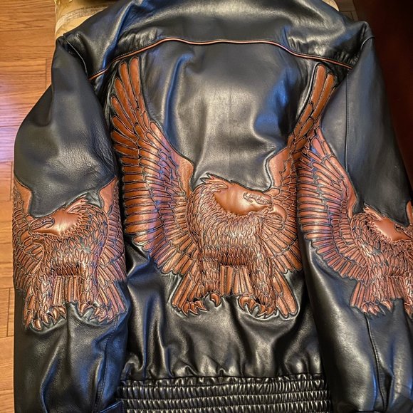 Leather Jacket MEN'S Vintage Designs By Armen